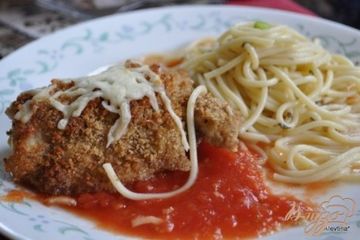 фото рецепта Курица в хлебной крошке