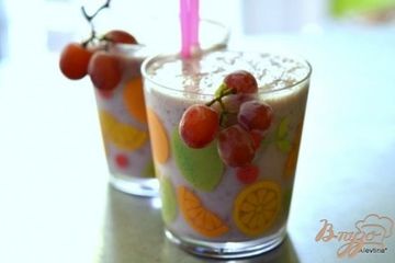 фото рецепта Виноградный смузи
