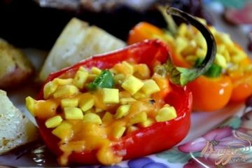 фото рецепта Мини перцы с начинкой