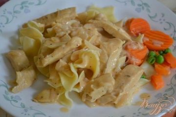 фото рецепта Курица в чесночно-уксусном соусе