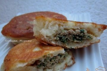 фото рецепта Ленивые пирожки с мясом