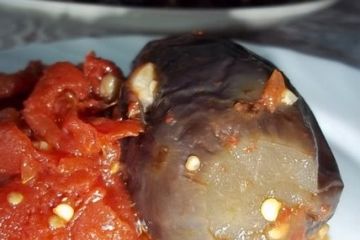 фото рецепта Баклажаны в томатном соусе по-армянски