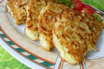 фото рецепта Кабачковые пирожки с мясом