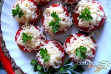 фото рецепта Кабачки под  сыром