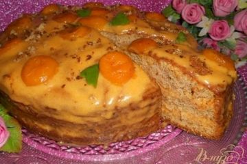 фото рецепта Бисквитный торт «Шифон»