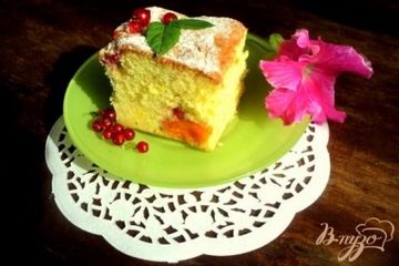 фото рецепта Пирог с абрикосами