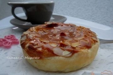 фото рецепта Тарталетки с персиками и рикоттой