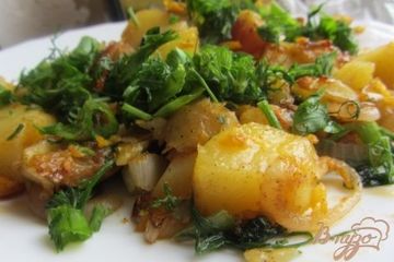 фото рецепта Кабачки тушеные с овощами