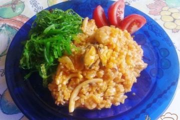 фото рецепта Рис с морепродуктами