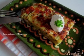 фото рецепта Тортилья из картофеля и куриного мяса