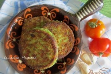 фото рецепта Картофельные биточки с брокколи