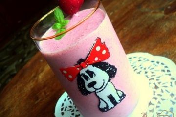 фото рецепта Клубничный молочный коктейль