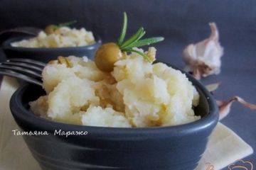фото рецепта Давленый картофель с оливками