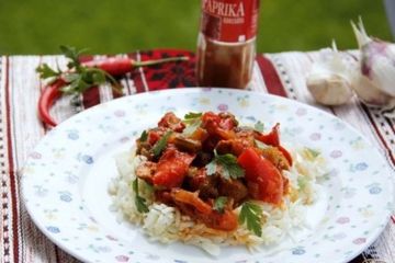 фото рецепта Свинина по-венгерски