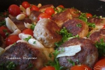 фото рецепта Овощное рагу с котлетками