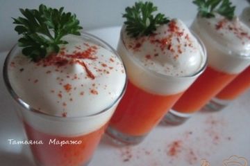 фото рецепта Морковно-апельсиновое пюре с имбирем