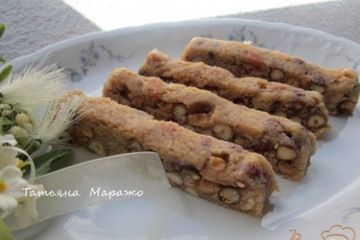 фото рецепта Молочный щербет с орехами