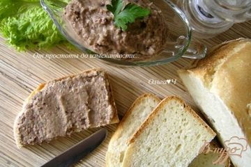 фото рецепта Паштет из фасоли с грибами