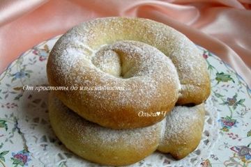 фото рецепта Энсаймада - булочки-улитки