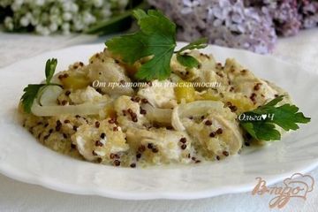 фото рецепта «Кассероль» с курицей, киноа и сладким перцем
