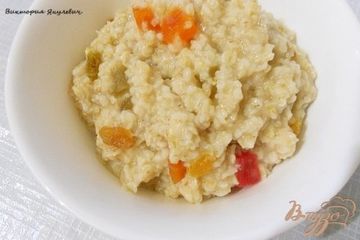 фото рецепта Овсянка с сухофруктами