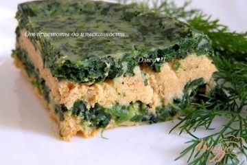 фото рецепта Мусс из лосося со шпинатом