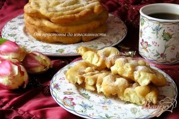 фото рецепта Crepe frisee или блинные кружева