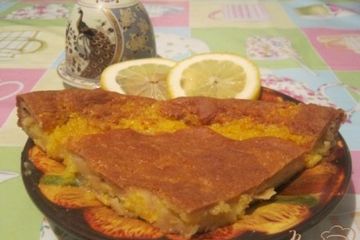 фото рецепта Нежный апельсиновый пирог