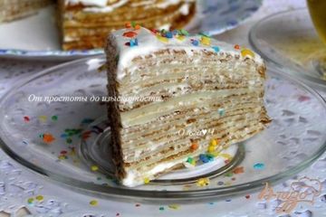 фото рецепта Бабушкины блинчики и Блинный торт