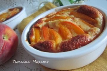 фото рецепта Десертные запеканки с персиками