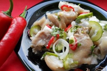 фото рецепта Саус (острая закуска из свиных ножек)