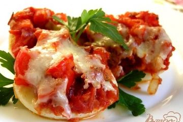 фото рецепта Закуска из яиц в красном соусе