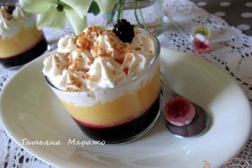фото рецепта Ягодно-фруктовый трайфл