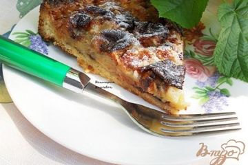 фото рецепта Нежный банановый тарт