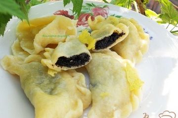 фото рецепта Вареники с маком