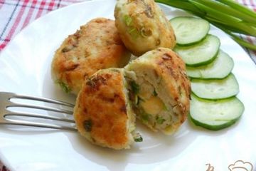 фото рецепта Котлеты куриные с капустой и сыром