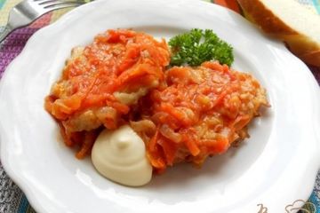 фото рецепта Котлеты капустные, тушеные в томате