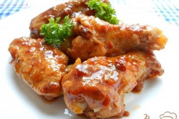 фото рецепта Крылья куриные в томатном  маринаде