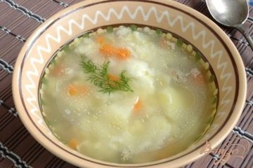 фото рецепта Суп с «комочками»