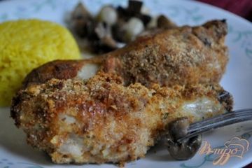 фото рецепта Хрустящие куриные ножки