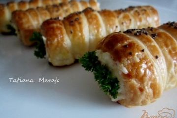 фото рецепта Закусочные трубочки