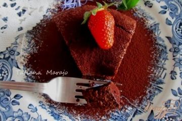 фото рецепта Шоколадный пирог с сыром Маскарпоне