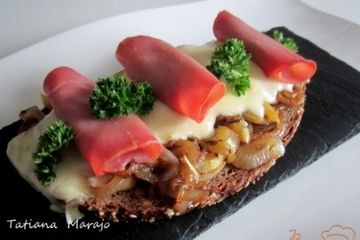 фото рецепта Горячие тартины