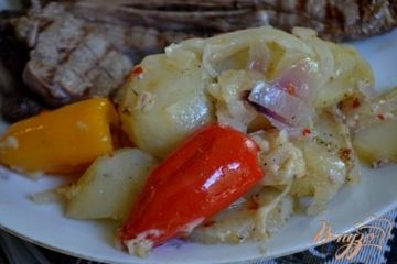 фото рецепта Картофель в фольге