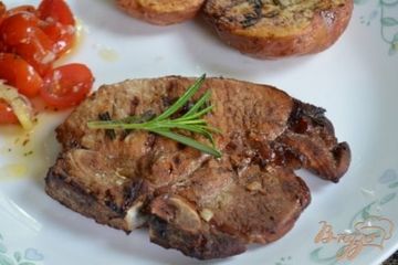 фото рецепта Свиные котлеты маринованные с розмарином