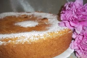 фото рецепта Ароматный творожный пирог с яблоками