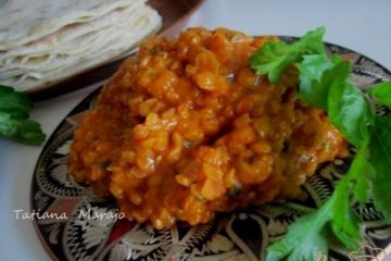 фото рецепта Dhal - чечевичная каша по-индийски