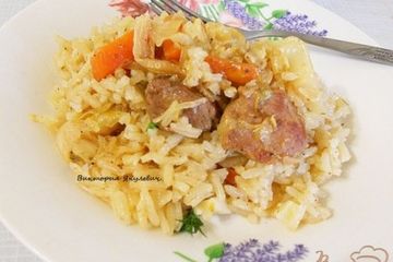 фото рецепта Овощное рагу с мясом