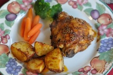 фото рецепта Курочка с розмарином и картофелем