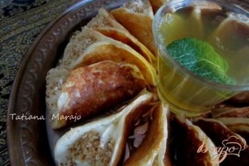 фото рецепта Atayef ‘assafiri - Сирийские  мини-блинчики